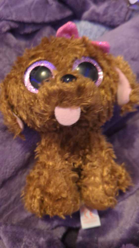 9.5In Bean Bag Sitting Red Wolf