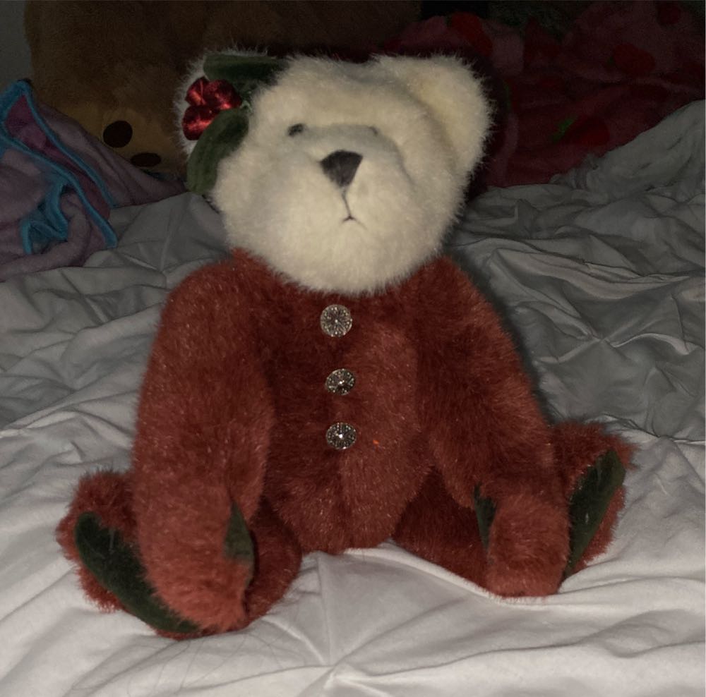 Zumir 12” Christmas Green Moose with Peppermint Swirl Belly