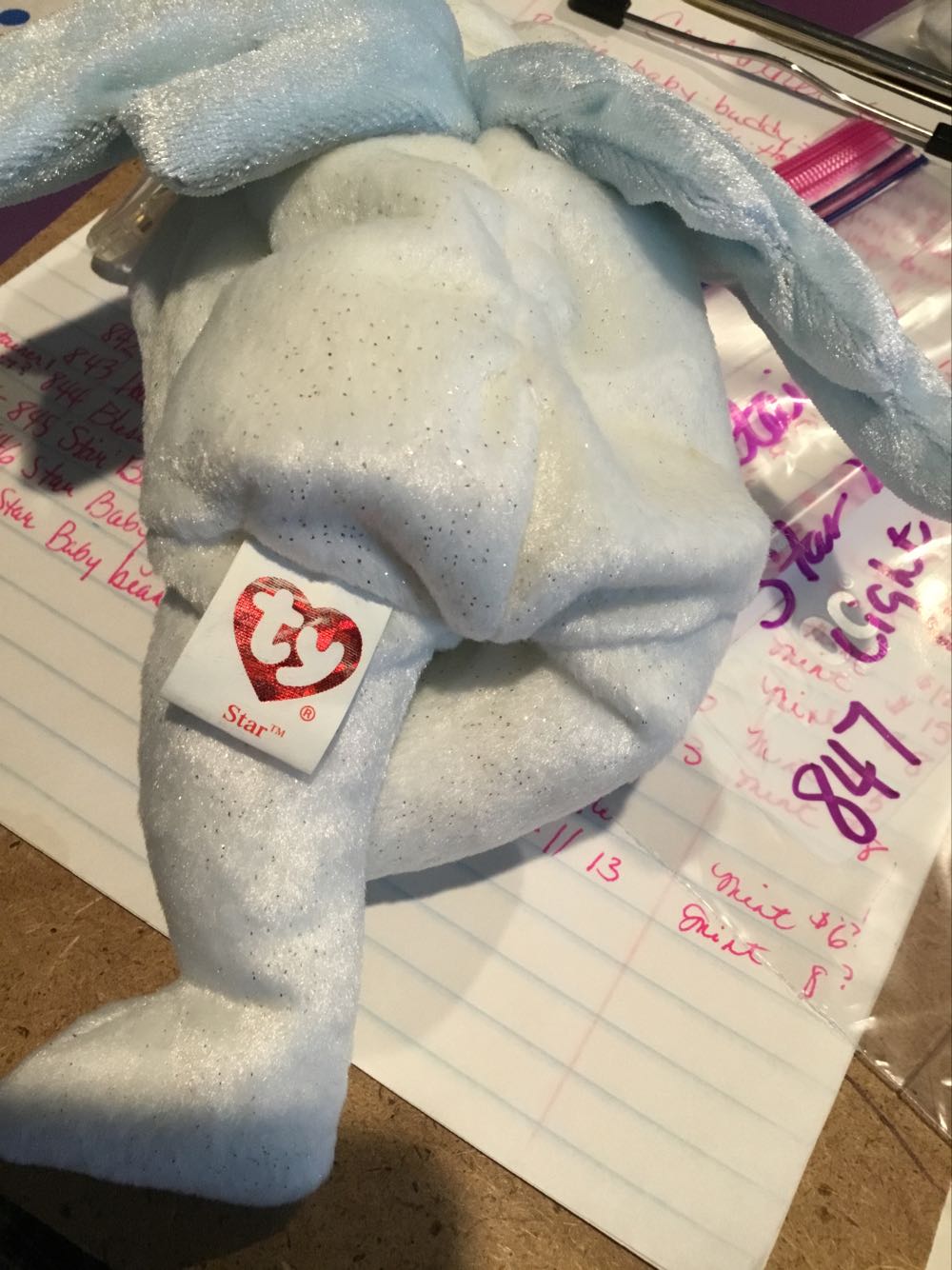 Halo II The Angel Bear 🐻 Holding Blue Star  (United States) plush collectible - Main Image 2