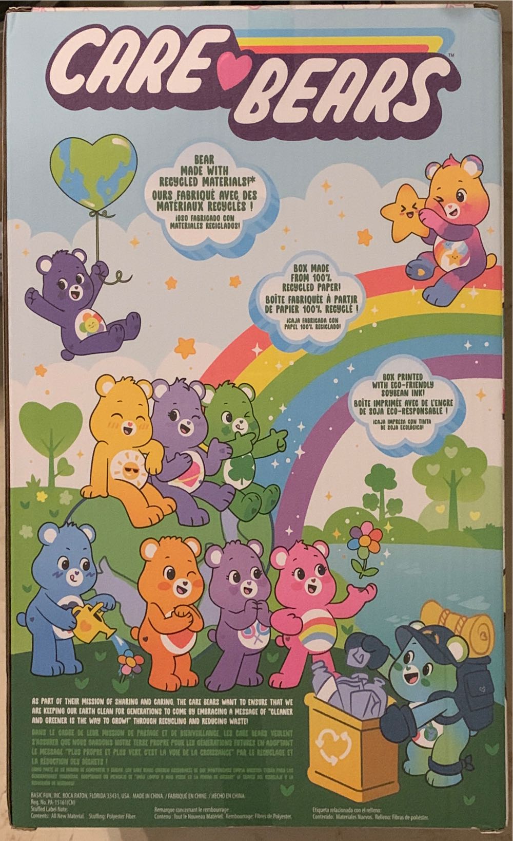 Good Vibes Bear  (United States) plush collectible [Barcode 885561226843] - Main Image 3