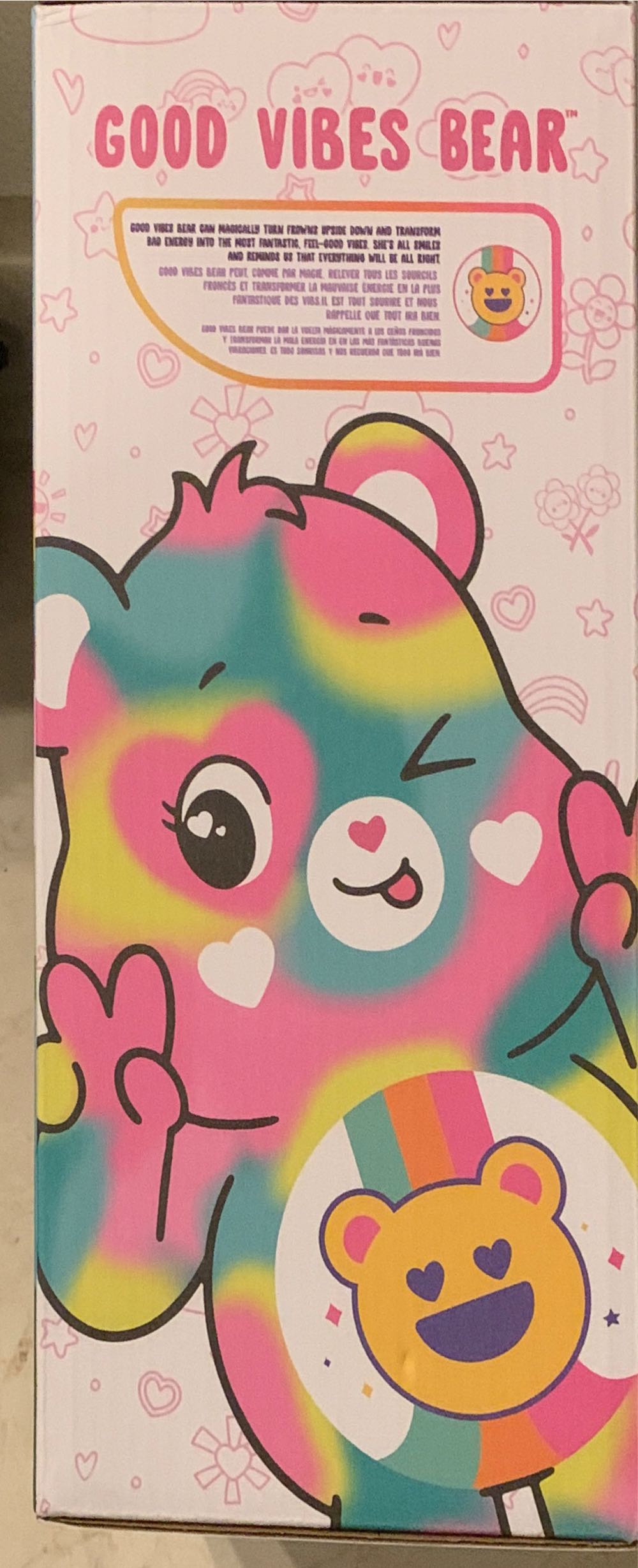 Good Vibes Bear  (United States) plush collectible [Barcode 885561226843] - Main Image 4