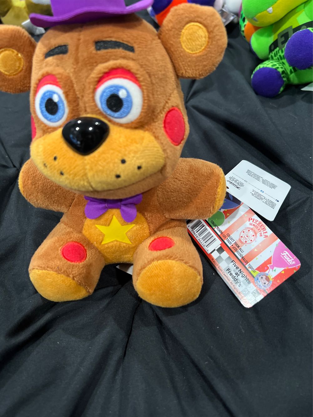 5 Funko Plush: Five Nights At Freddy’s Fnaf Pizza Sim: Rockstar Freddy Fazbear Fnaf Pizza Simulator Collectible Soft Plush Birthday Gift Idea Official Merchandise Stuffed  (United States) plush collectible [Barcode 889698322584] - Main Image 3