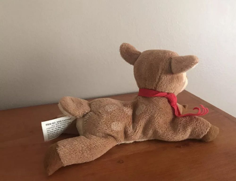 24k Beanie Boppers “Farrah”  plush collectible - Main Image 2