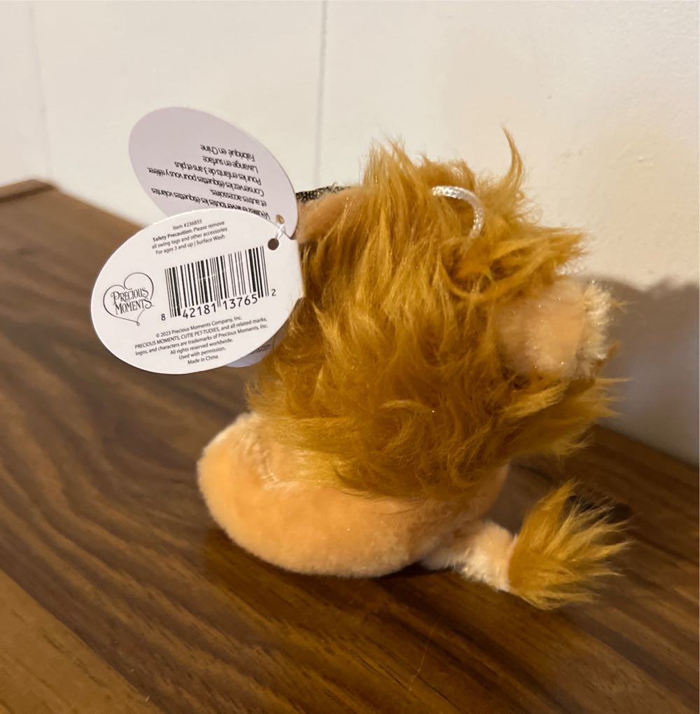 Plush Cutie Pet Tudies Wrist Cuff Lion 0842181137652 : Gift  plush collectible [Barcode 842181137652] - Main Image 3