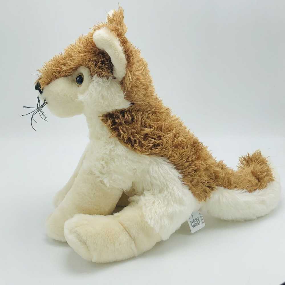 9.5In Bean Bag Sitting Red Wolf  (United States) plush collectible - Main Image 3