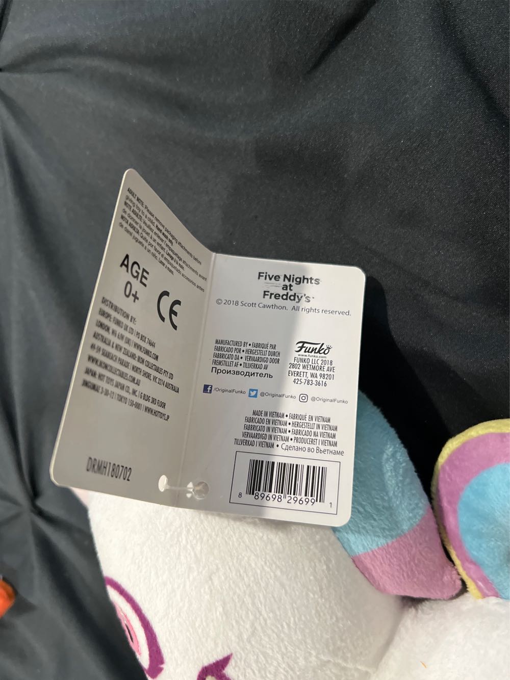 4 Funko Five Nights At Freddy’s Twisted Plushies Twisted Stanley Figure New Ones The Horse 29699 Plush: Fnaf Ones:  (United States) plush collectible [Barcode 889698296991] - Main Image 3