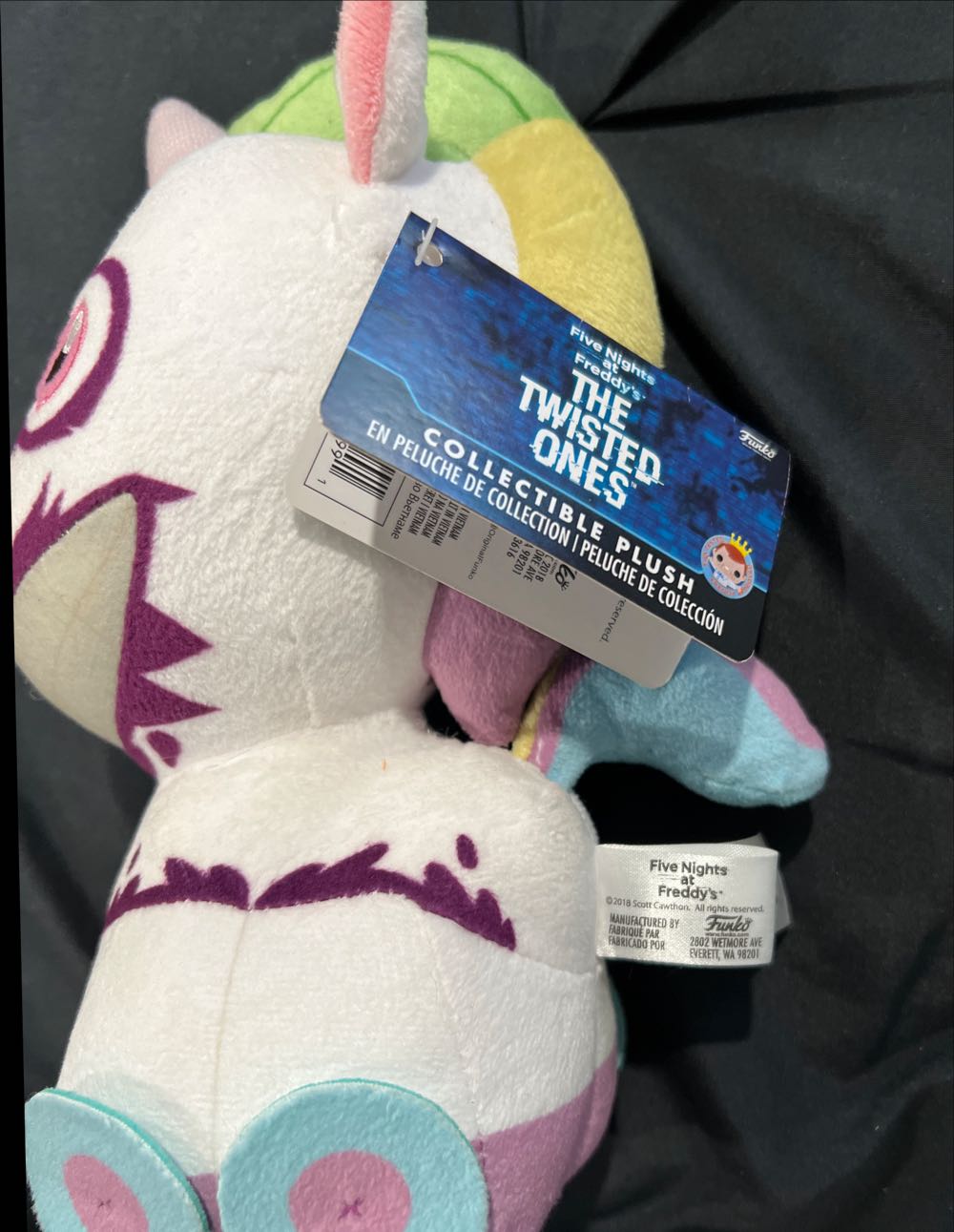 4 Funko Five Nights At Freddy’s Twisted Plushies Twisted Stanley Figure New Ones The Horse 29699 Plush: Fnaf Ones:  (United States) plush collectible [Barcode 889698296991] - Main Image 4