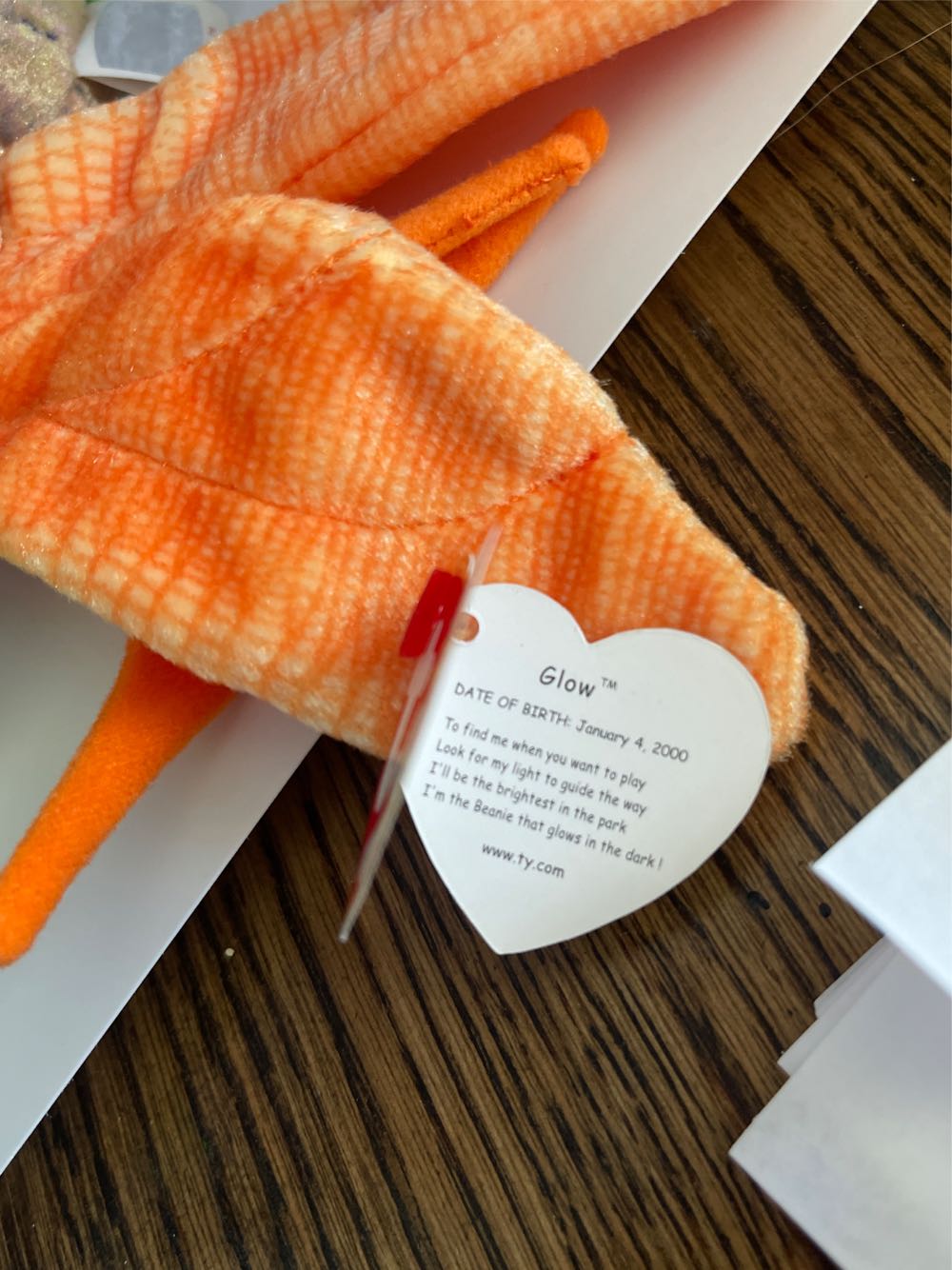 Glow The Butterfly  plush collectible [Barcode 008421042838] - Main Image 2