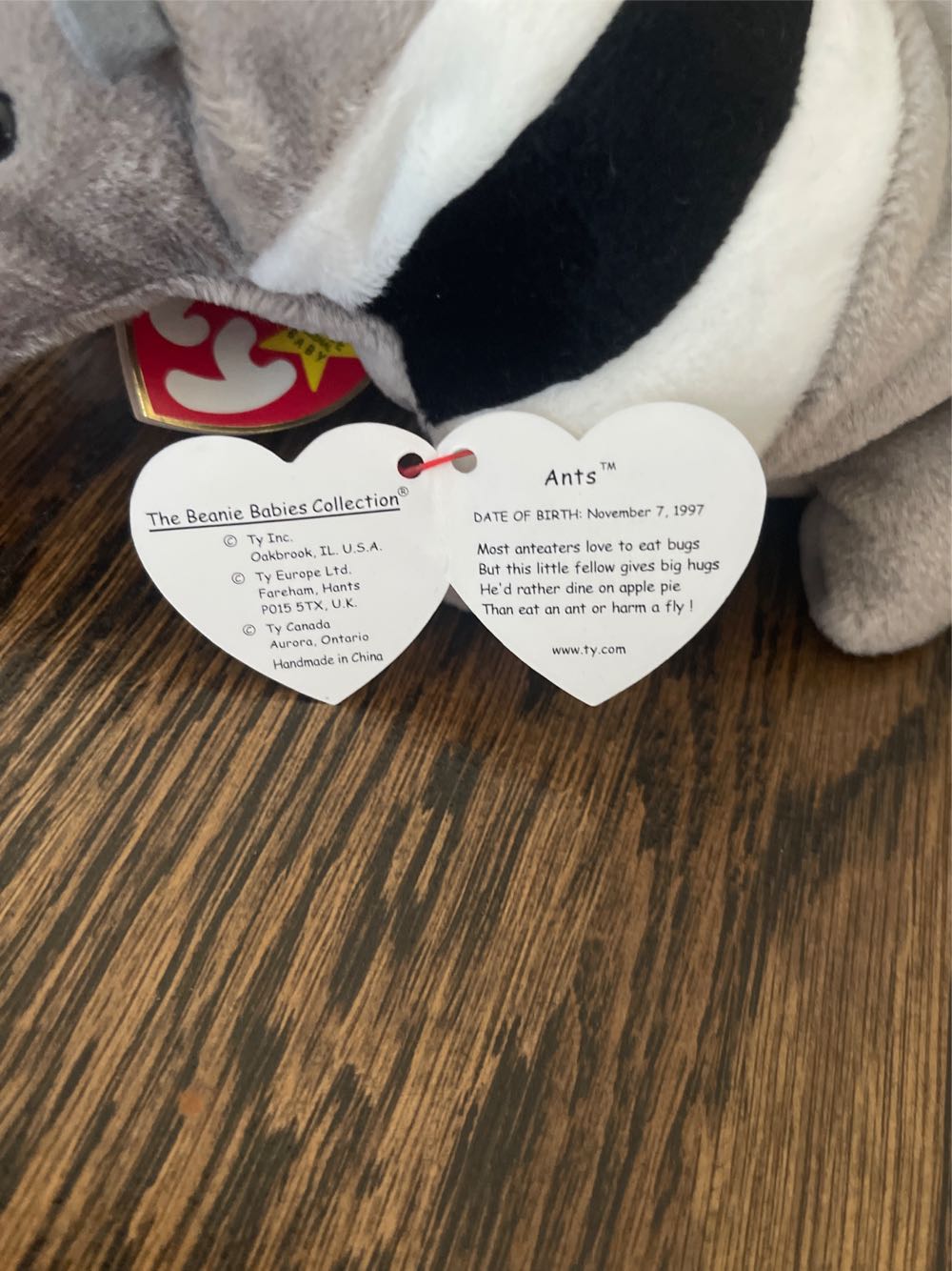 Ants The Ant Eater  plush collectible [Barcode 008421041954] - Main Image 2