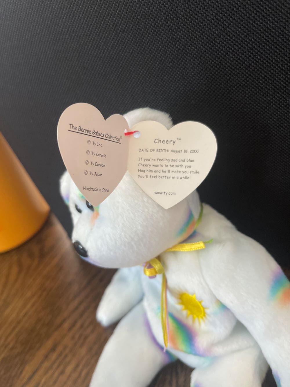 Cherry The Bear  plush collectible [Barcode 008421043590] - Main Image 2