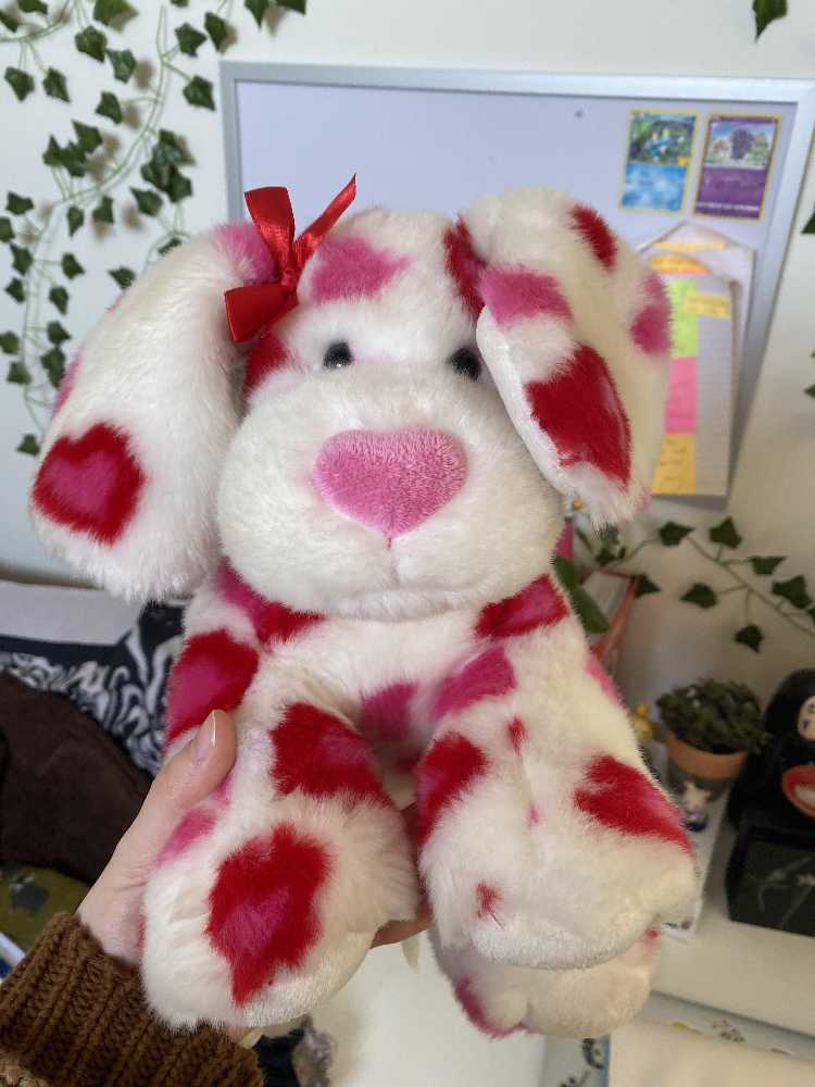 Hearts Fur U Puppy Build a Bear  plush collectible - Main Image 2