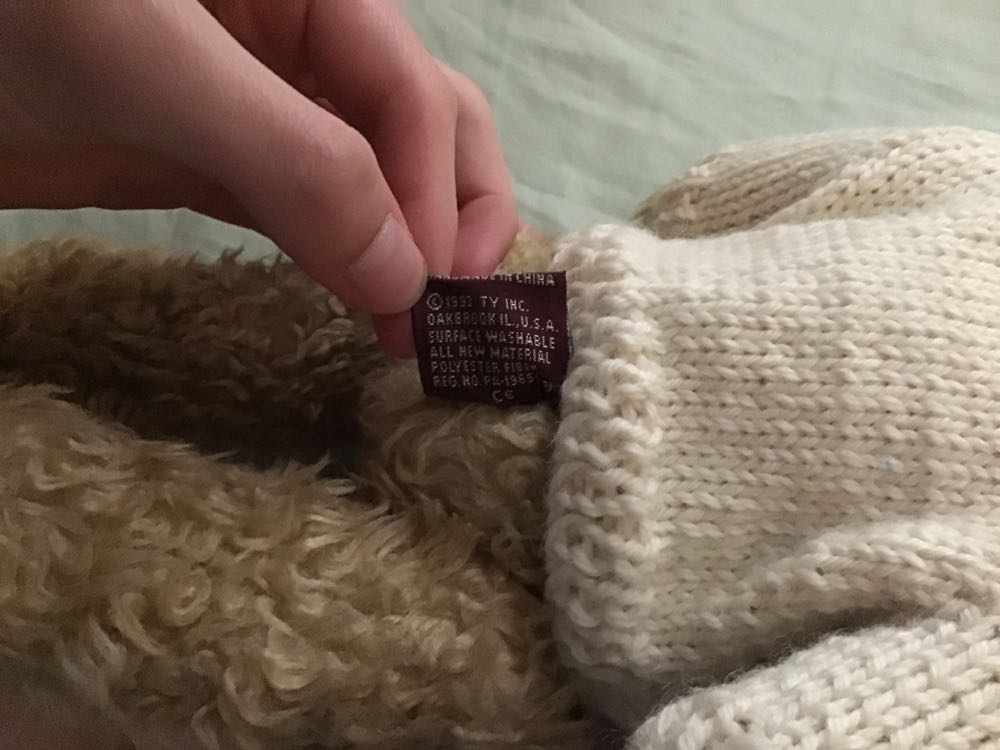 Jack the Bear w/Union Jack Sweater  plush collectible [Barcode 008421069897] - Main Image 4