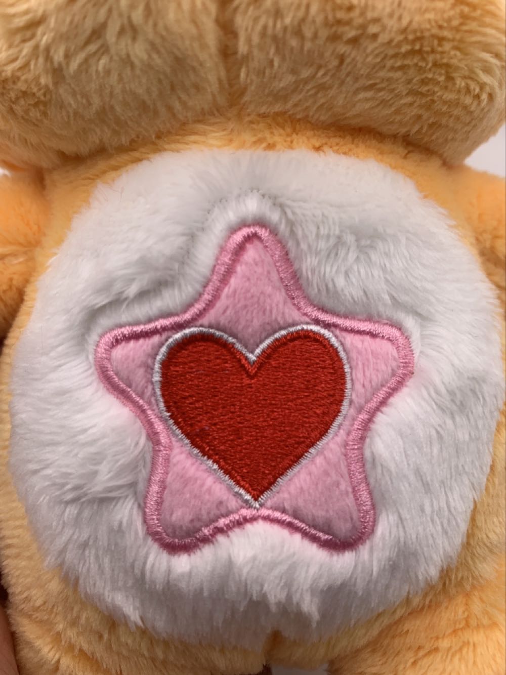 Proud Heart Care Bear  (Japan) plush collectible [Barcode 4548643196903] - Main Image 3