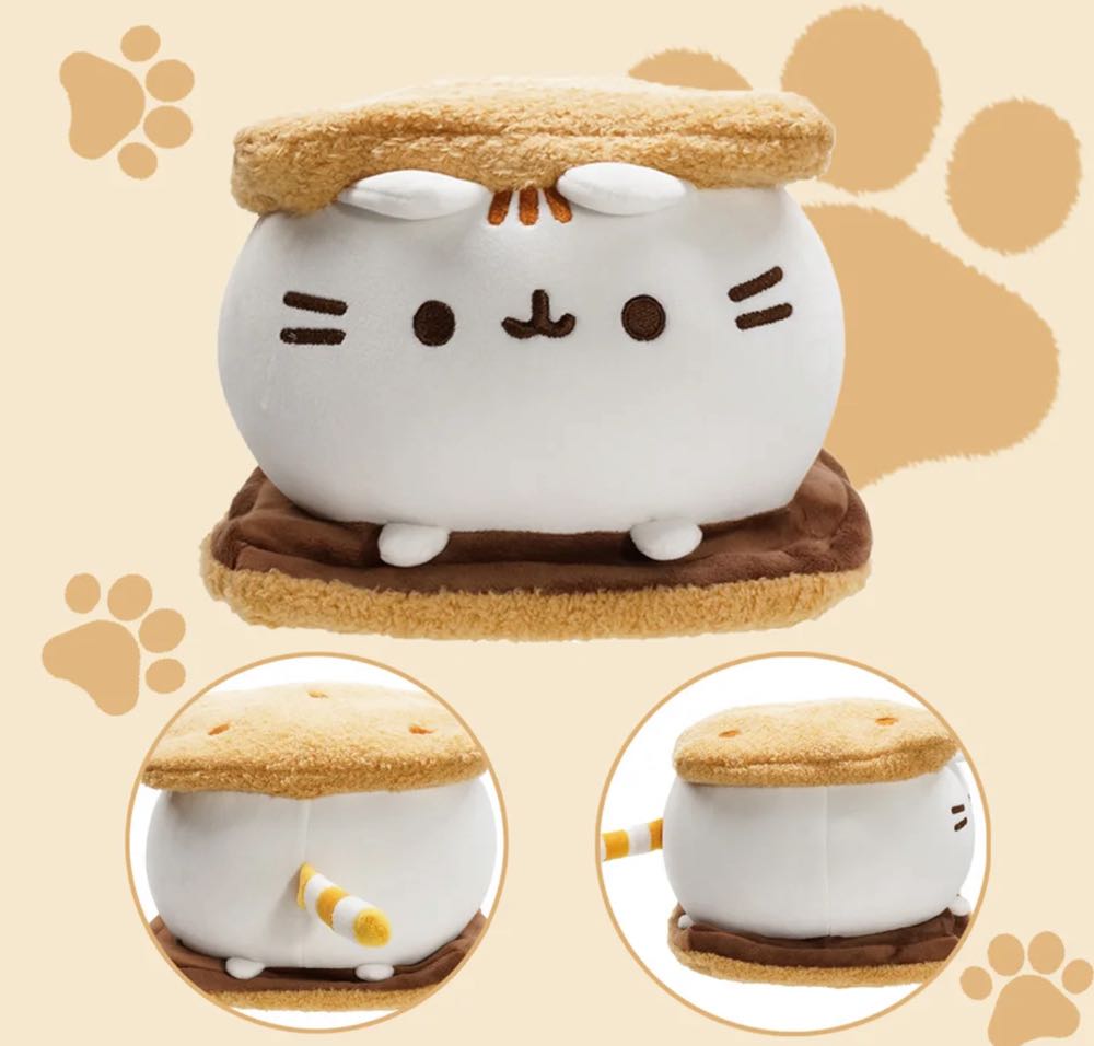 S’more Cat Marshmallow Cat Plush  plush collectible [Barcode 784695999200] - Main Image 2