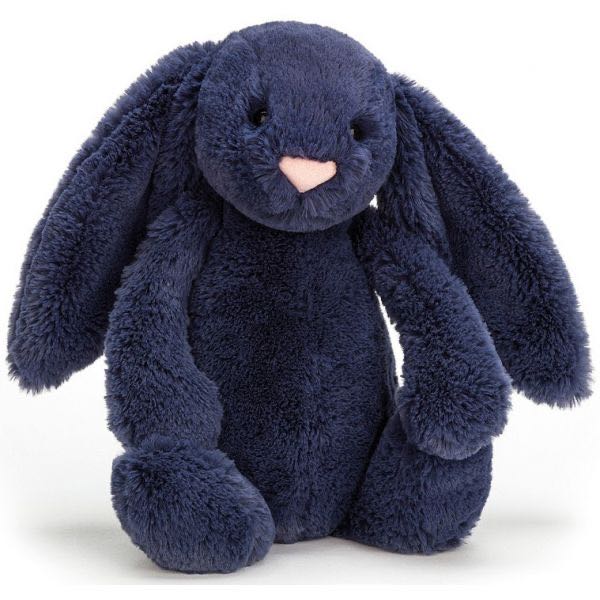 Navy Blue Bunny (S) BNWT  plush collectible [Barcode 670983109283] - Main Image 2
