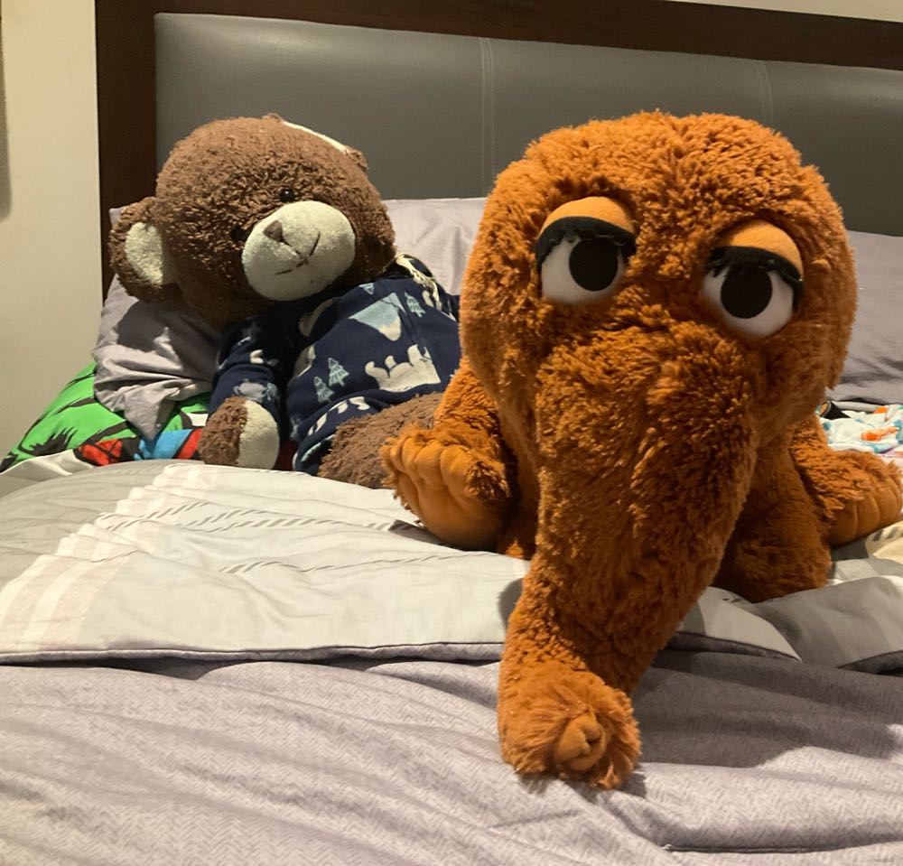 Mr. Snuffleupagus  plush collectible - Main Image 2