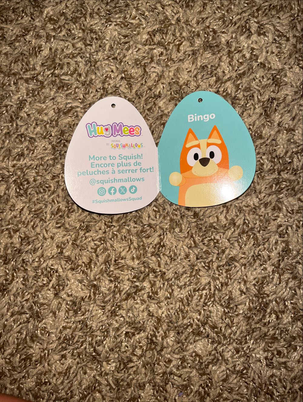 Bingo Hugmee Brand  plush collectible [Barcode 196566389458] - Main Image 2