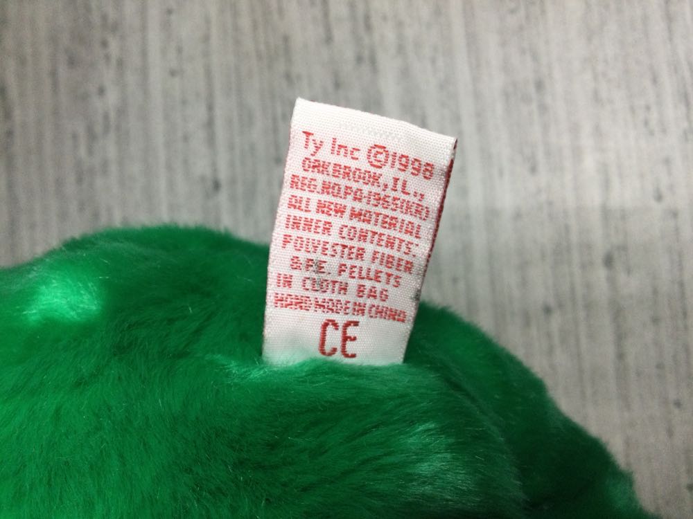 Erin The Beanie Buddy  plush collectible [Barcode 008421093090] - Main Image 4