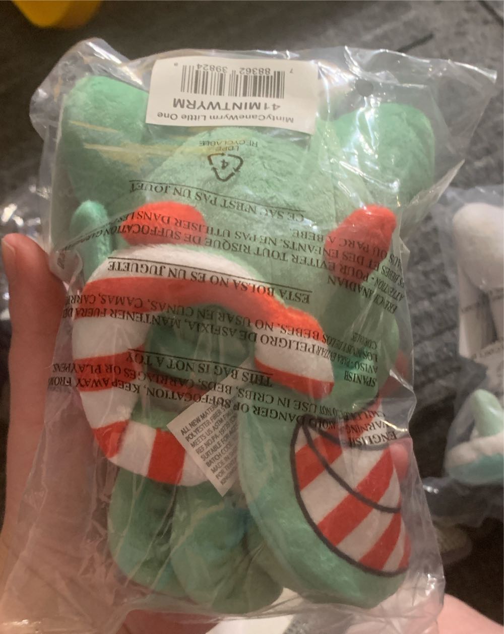 Tentacle Kitty Minty Wyrm Little One  plush collectible [Barcode 788362398248] - Main Image 2