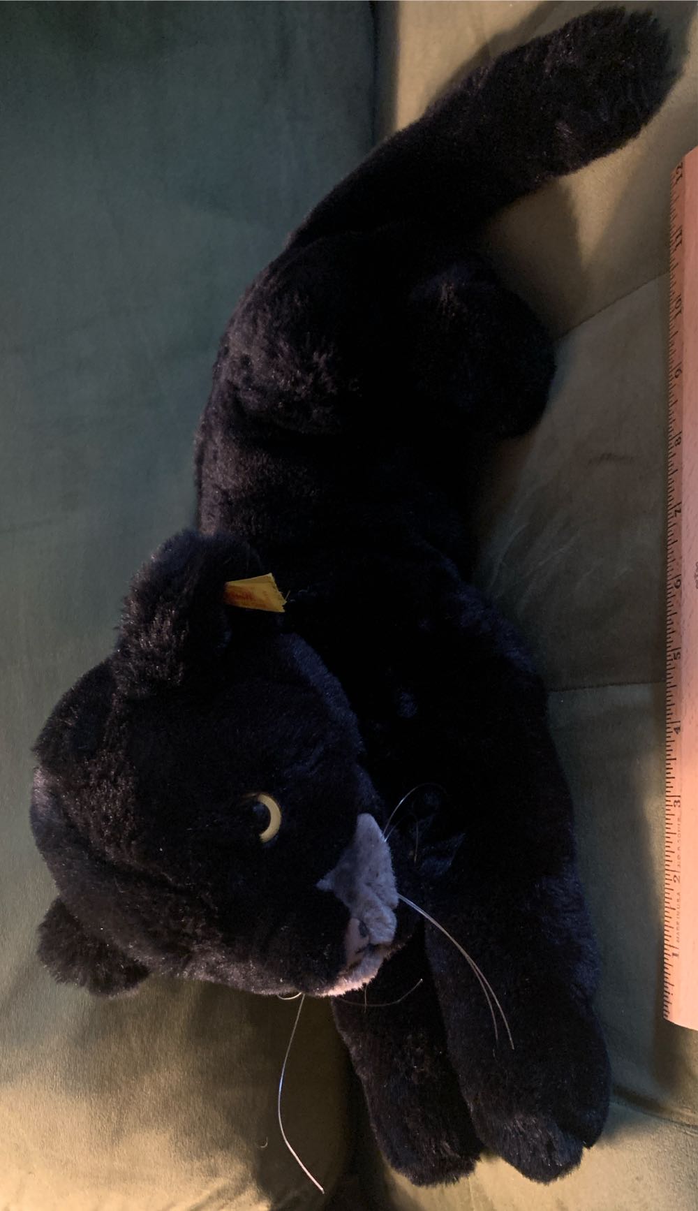 Steiff Panther, lying  (United States) plush collectible - Main Image 2