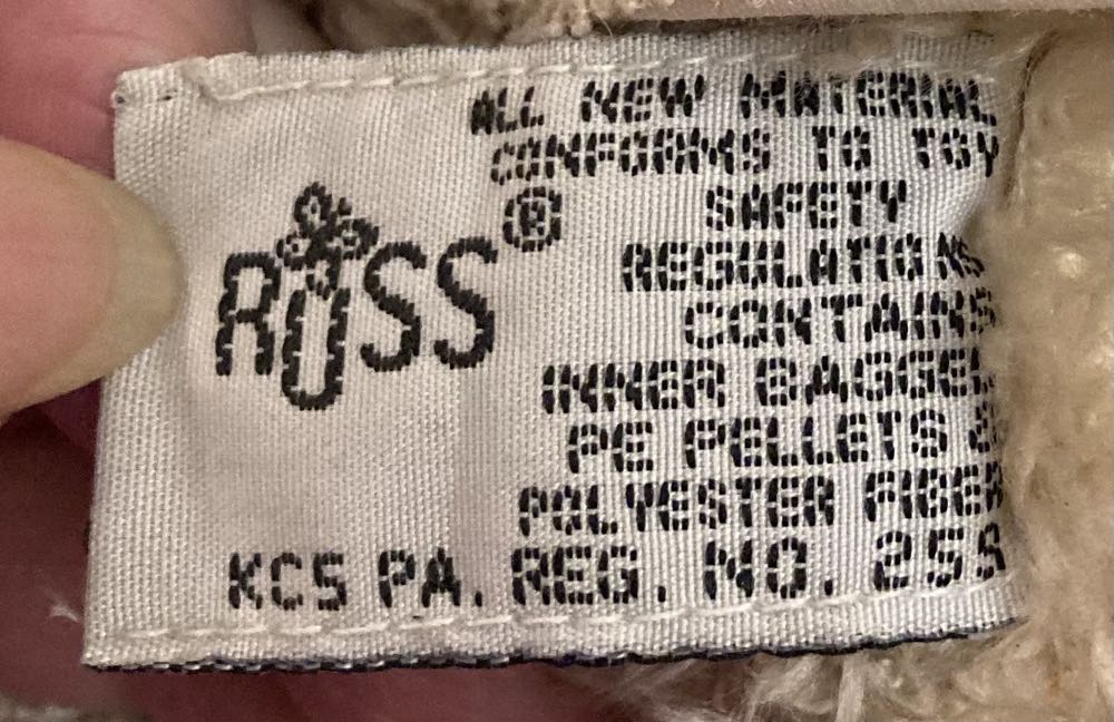 Bearniece  (United States) plush collectible [Barcode 039915210778] - Main Image 3