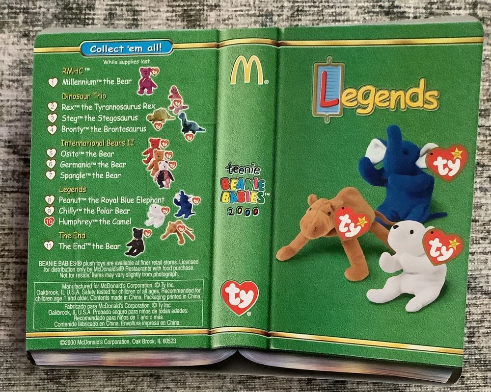 2000 McDonald’s - Humphrey the Camel  plush collectible - Main Image 2