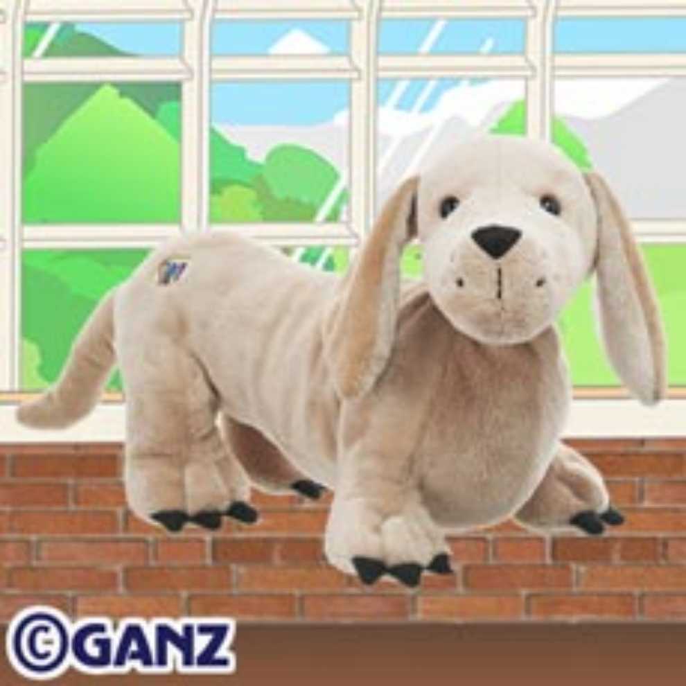 Webkinz Blonde Dachshund HM765  plush collectible - Main Image 2