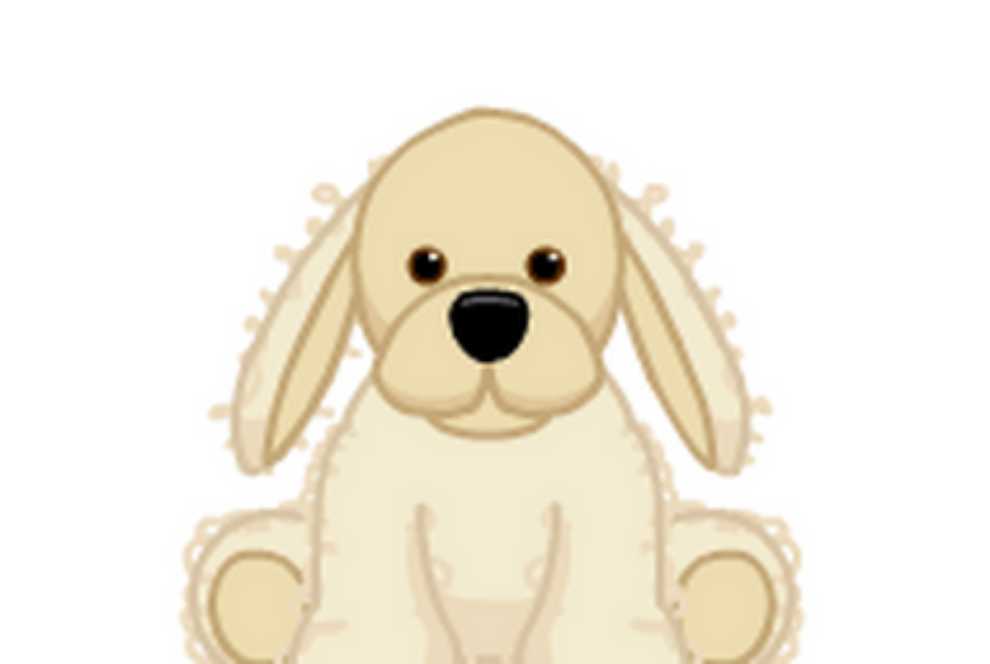 Webkinz Blonde Dachshund HM765  plush collectible - Main Image 3