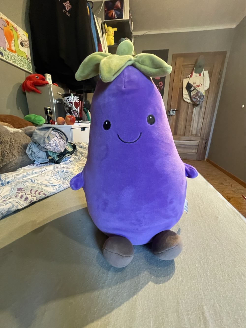 Aubergine ~ Obergino  plush collectible - Main Image 1