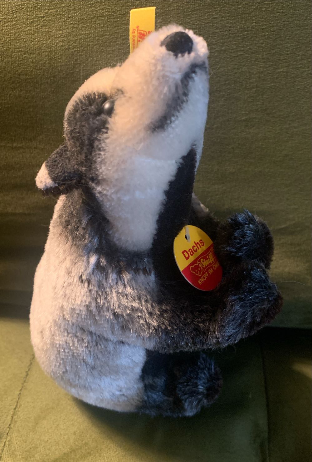 Steiff Dachs  (Germany) plush collectible - Main Image 2