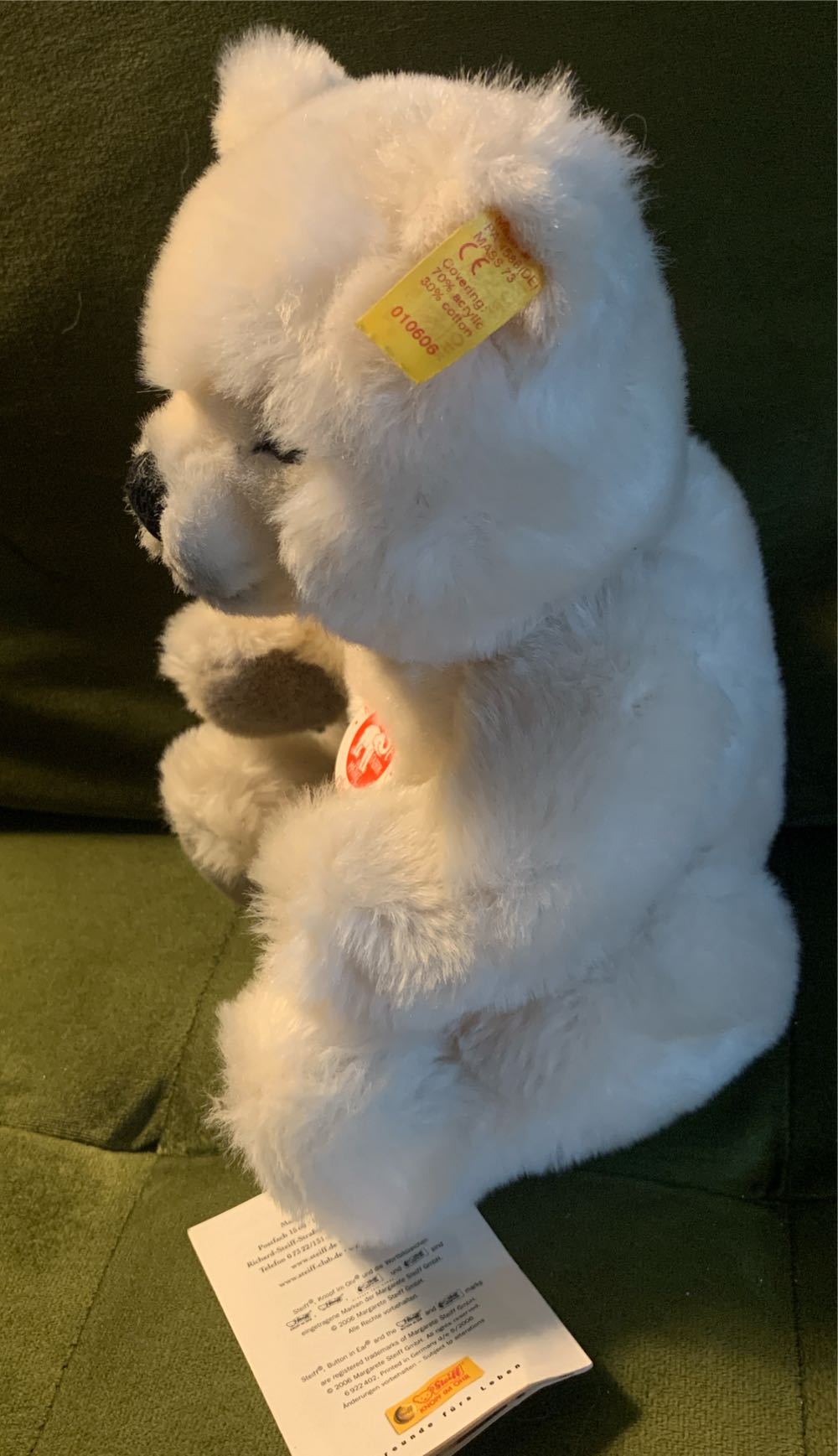 Steiff Polar Ted Bear  (Germany) plush collectible - Main Image 2