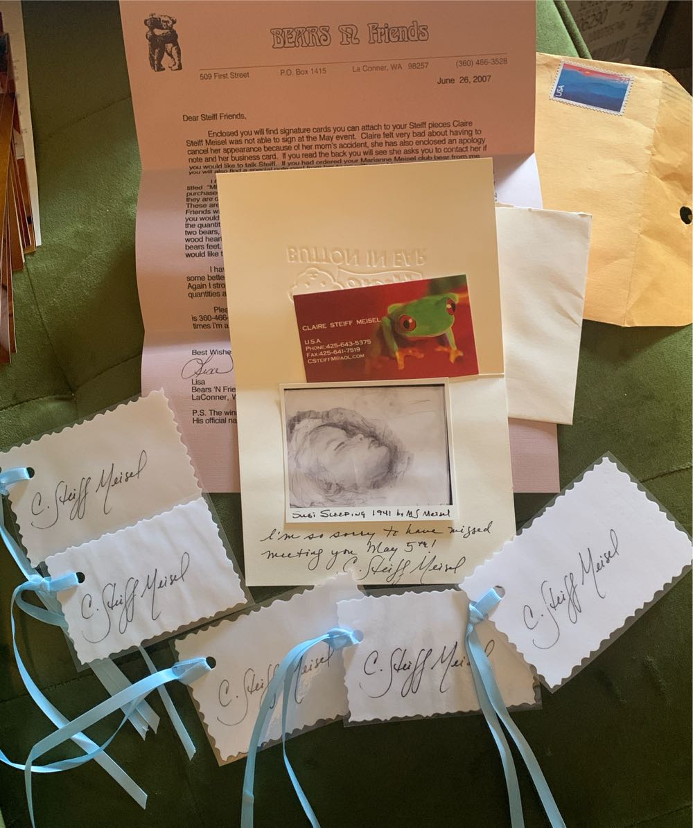 Penguin With Red Earmuff Toboggan And Striped Scarf