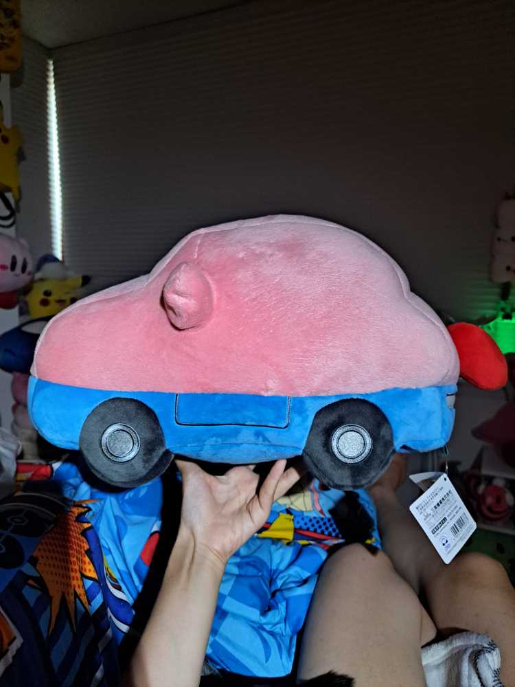 Kirby Car Mouth Big  (United States) plush collectible [Barcode 4905330125873] - Main Image 2