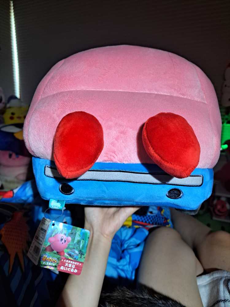 Kirby Car Mouth Big  (United States) plush collectible [Barcode 4905330125873] - Main Image 3