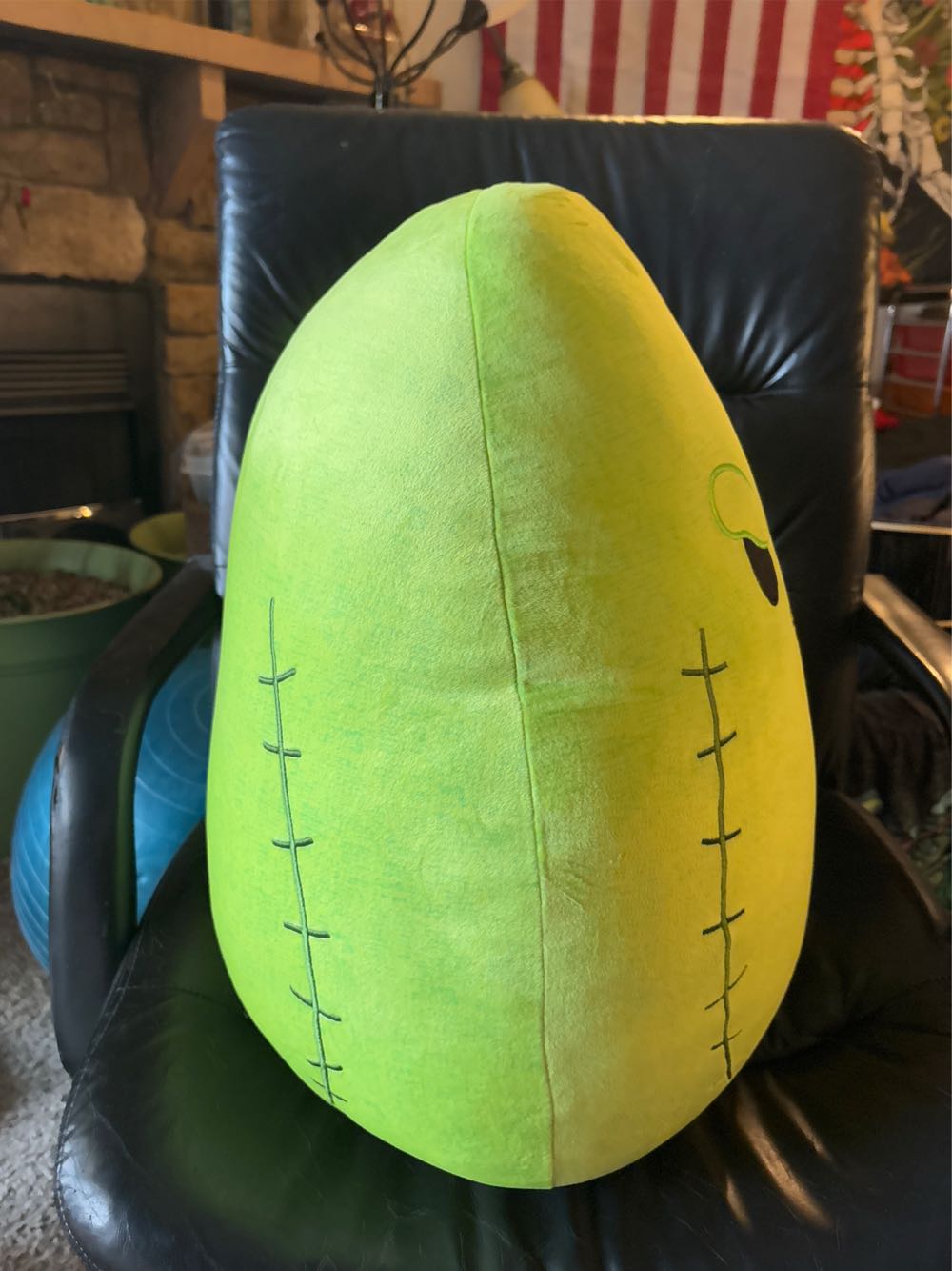 Boogie New Disney Squishmallows Jumbo Oogie Boogie The Nightmare Before Christmas Oogie 20”  plush collectible [Barcode 196566440555] - Main Image 3