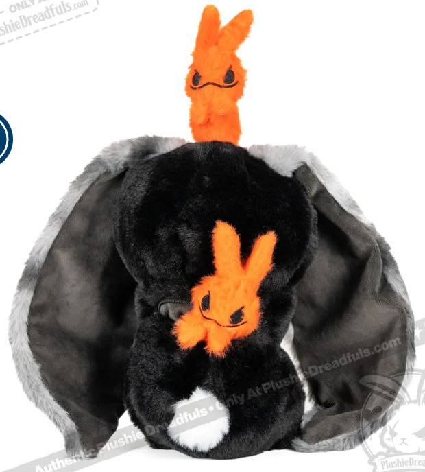 Anxiety Rabbit (BLACK Limited Edition)  plush collectible - Main Image 2