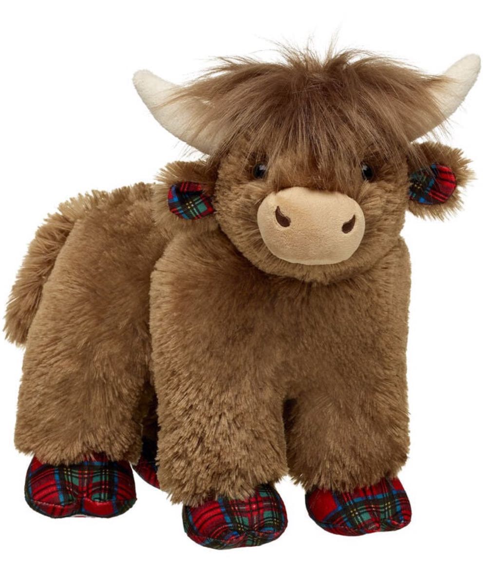 Tartan Highland Cow  (Australia) plush collectible [Barcode 9360410004885] - Main Image 2