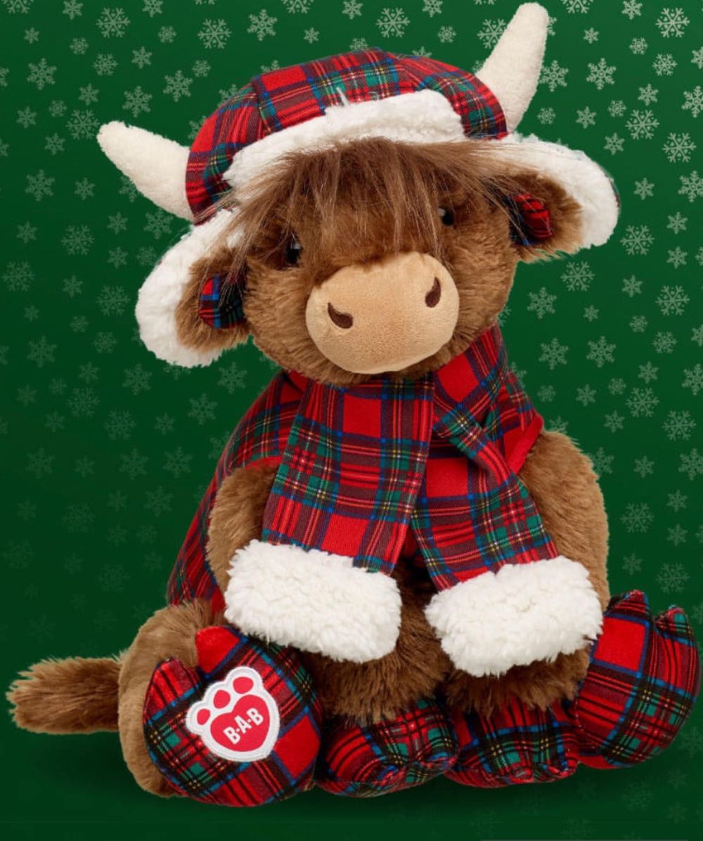 Tartan Highland Cow  (Australia) plush collectible [Barcode 9360410004885] - Main Image 3