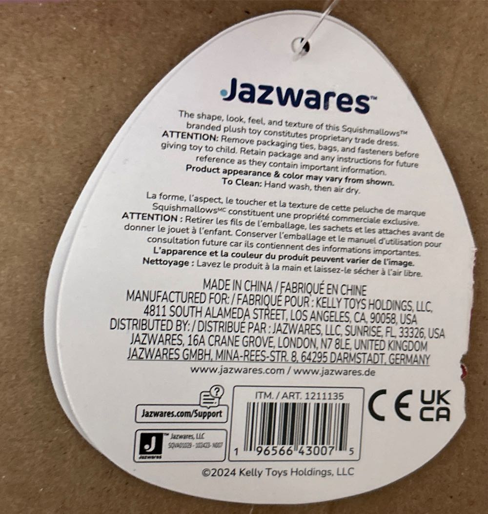 Chaitra  (United States) plush collectible [Barcode 196566430075] - Main Image 4