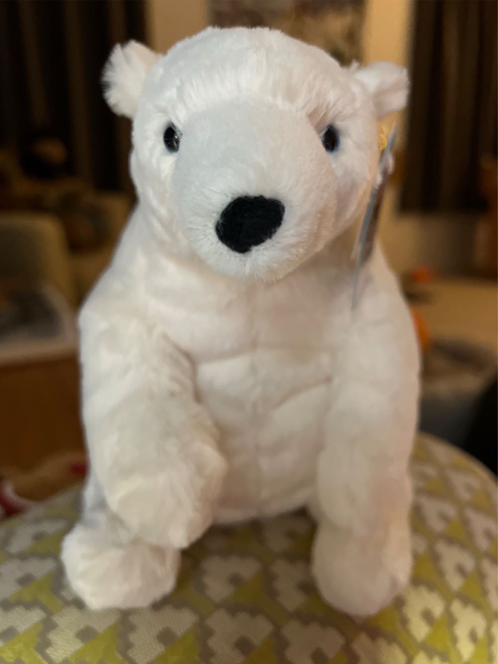Elwin Polar Bear  (United Kingdom) plush collectible [Barcode 670983137217] - Main Image 2