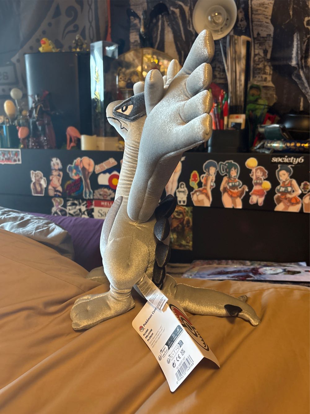 Pokemon Center Gold & Silver Legends: Lugia Plush 17 ¼ In.  plush collectible [Barcode 196215148566] - Main Image 2