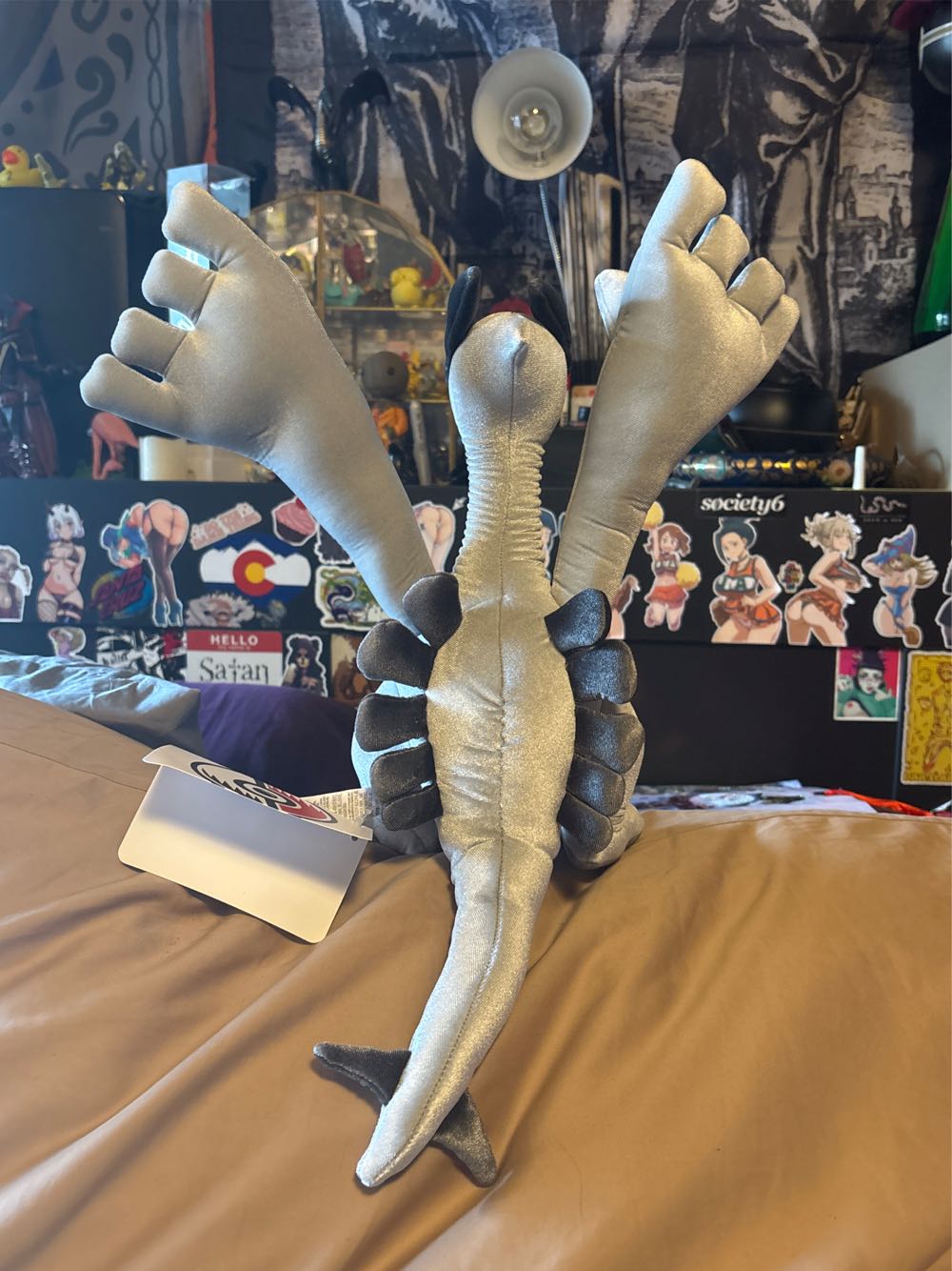 Pokemon Center Gold & Silver Legends: Lugia Plush 17 ¼ In.  plush collectible [Barcode 196215148566] - Main Image 3