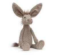 Bashful Bunny With Candy Cane - Small