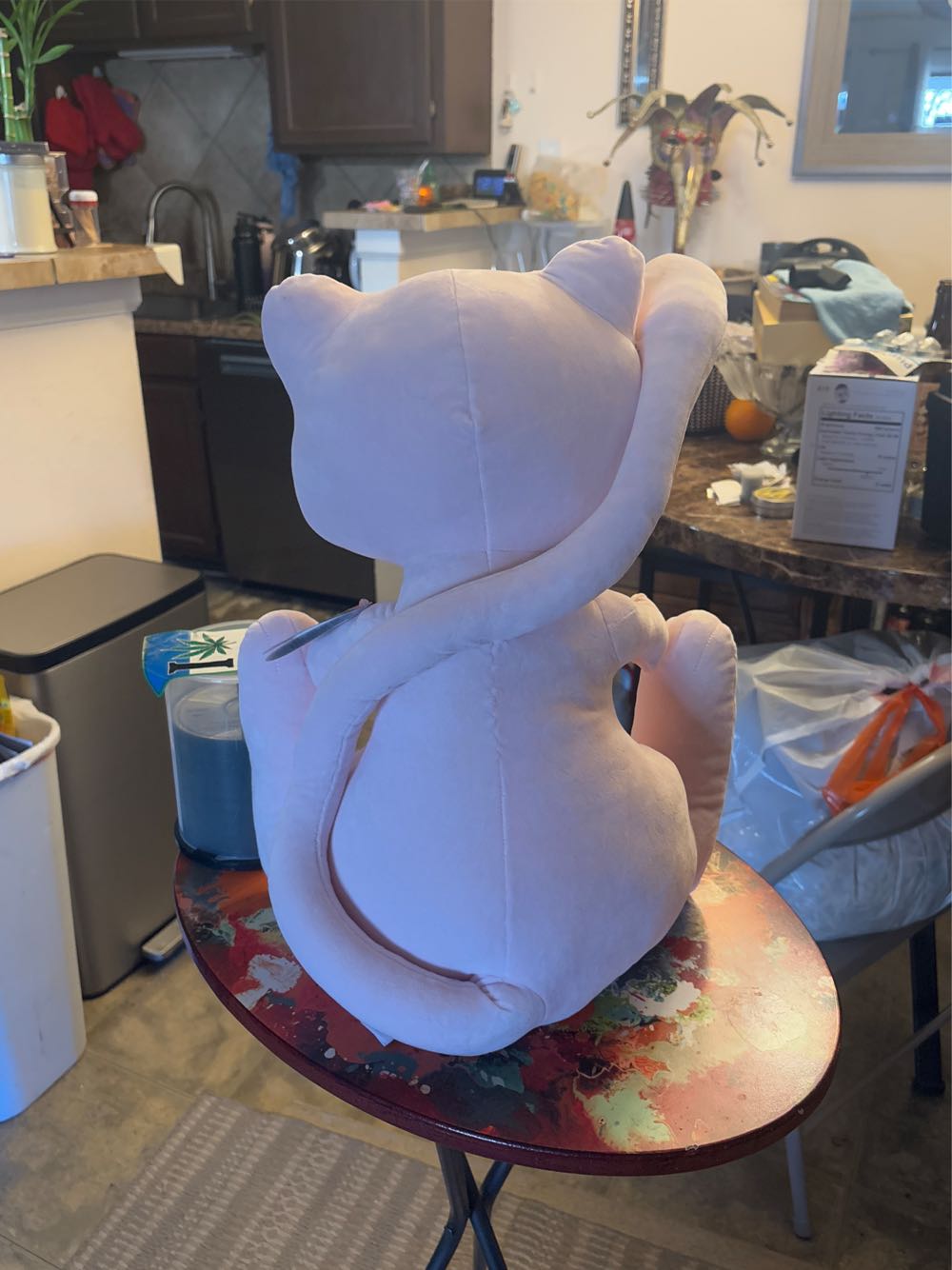 Official Pokemon Mew 24in Gamestop Exclusive Ultra Rare ✹ New Gently Used  plush collectible [Barcode 191726379973] - Main Image 3