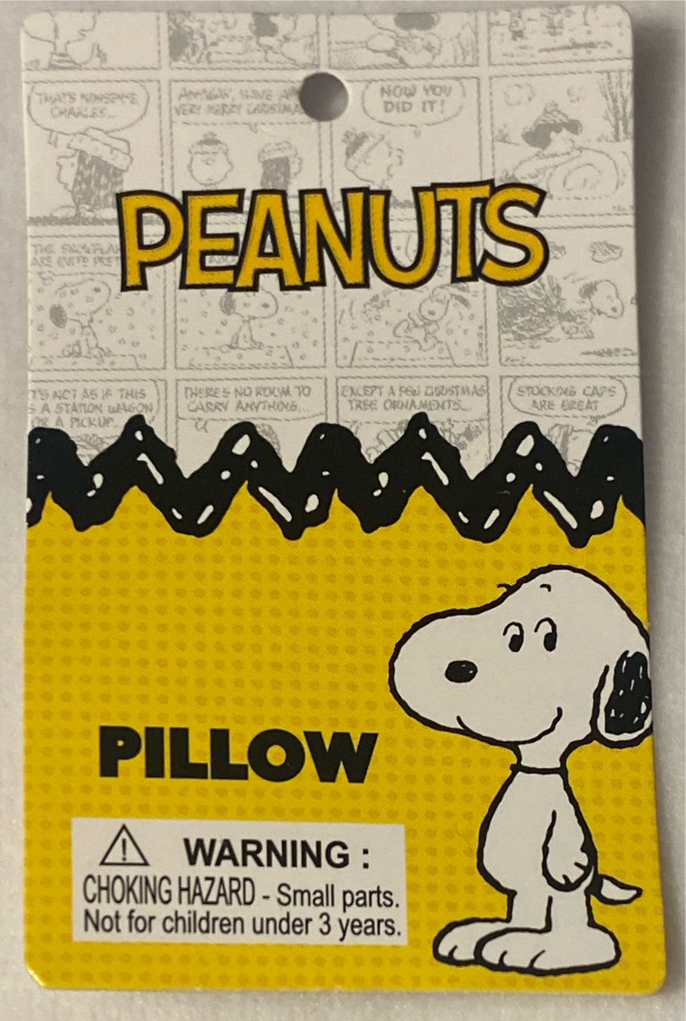 Snoopy Head Pillow  (United States) plush collectible [Barcode 761359500251] - Main Image 2