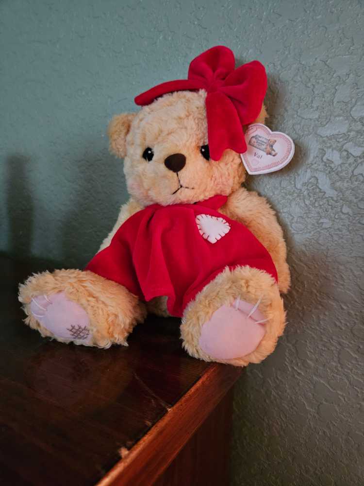 Cherished Teddy Val  plush collectible - Main Image 2
