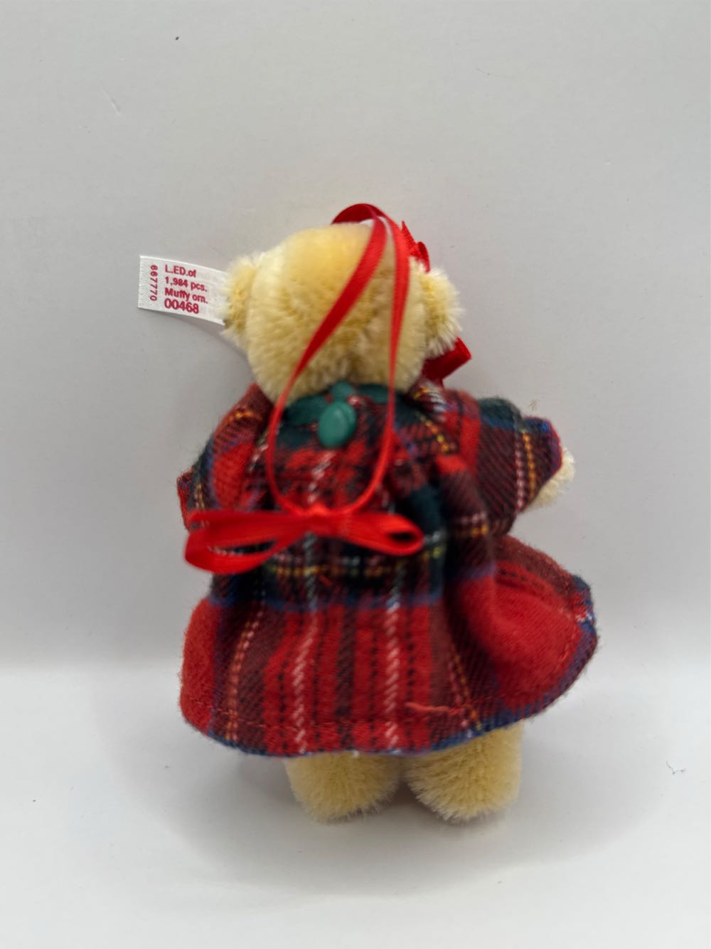 Steiff Muffy Ornament  plush collectible - Main Image 2