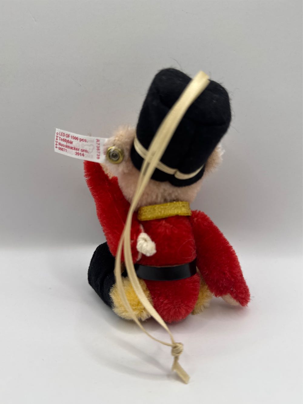 Steiff Nutcracker Ornament  (Germany) plush collectible - Main Image 2