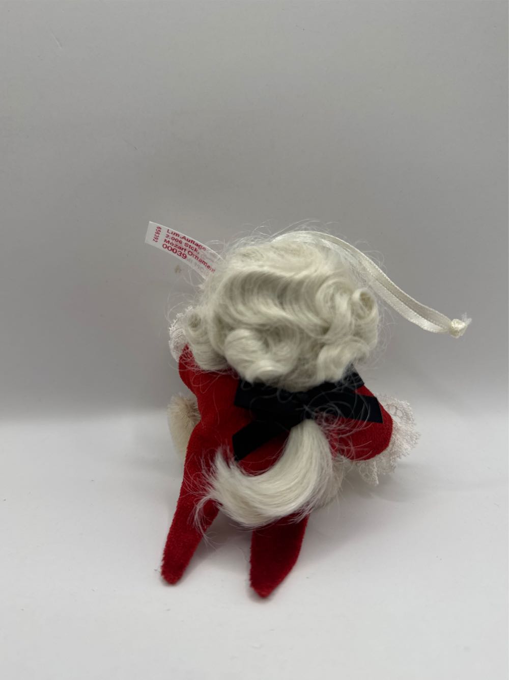 Steiff Mozart Ornament  (Germany) plush collectible - Main Image 2