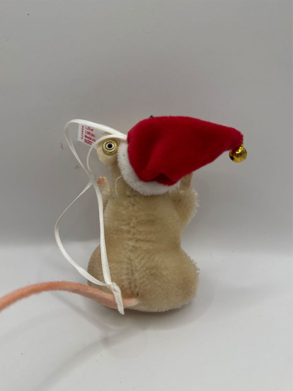 Steiff Mouse Ornament   plush collectible - Main Image 2